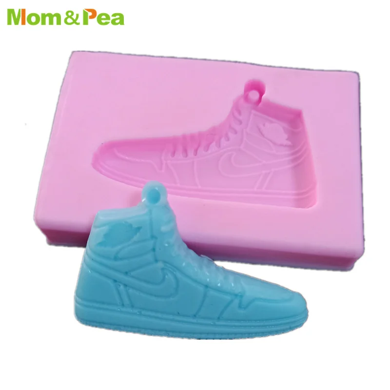 

Mom&Pea MPA1154 Shoe Shaped Silicone Mold Cake Decoration Fondant Cake 3D Mold Food Grade