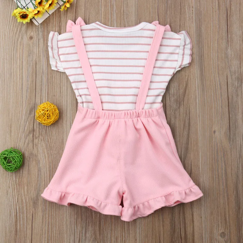 2 предмета детские нагрудники для малышей милая хлопковая Футболка с оборками на