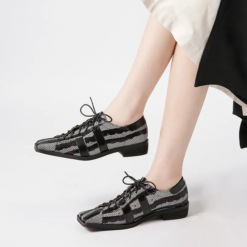 FEDONAS женские туфли-лодочки из натуральной кожи в европейском стиле Повседневная