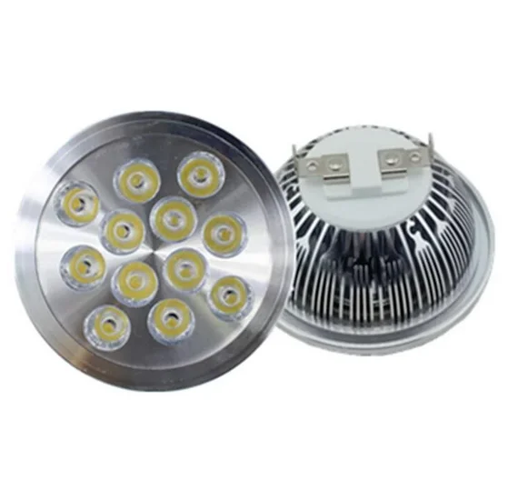 12W GU10 E27 AR111 LED прожекторная лампа 110V 220V теплый белый натуральный охлажденный для декоративного освещения в магазинах одежды.