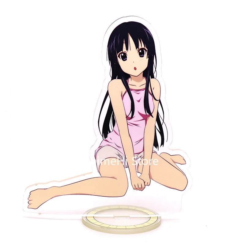 Аниме K ON! Фигурки косплей игрушки Hirasawa Yui Akiyama Mio Адзуса Накано Tainaka Ritsu акриловые