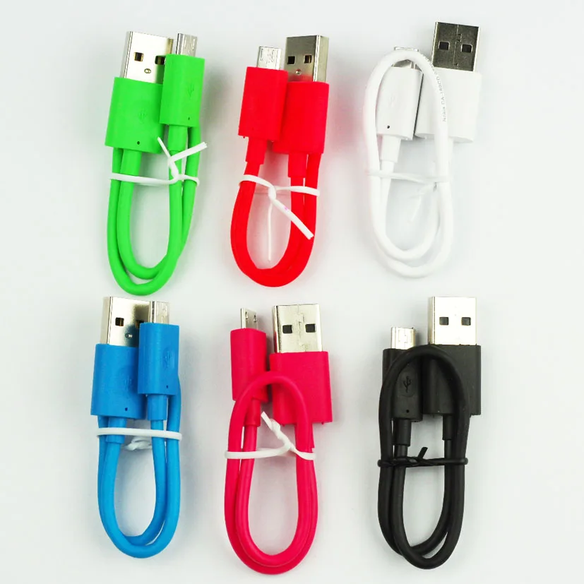 Micro USB кабель для передачи данных/зарядный длиной около 25 см (включая оба конца
