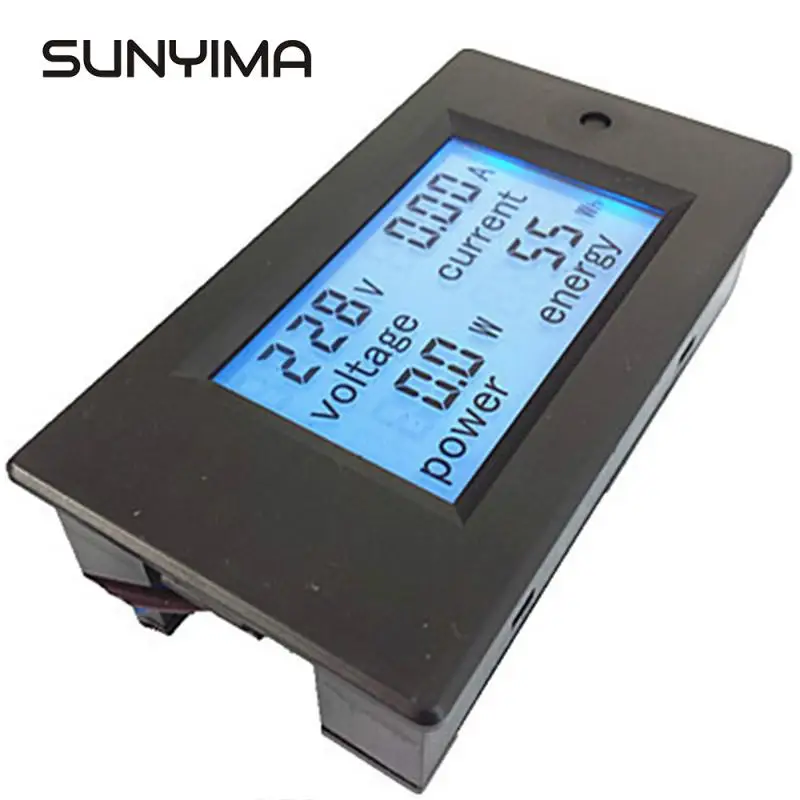 Цифровой светодиодный измеритель мощности SUNYIMA 20A AC | Инструменты