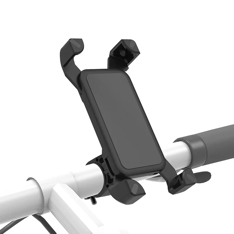 universal motorcycle bike bicycle handlebar mount holder for cell phone gps stand mechanical holder for iphone huawei support free global shipping