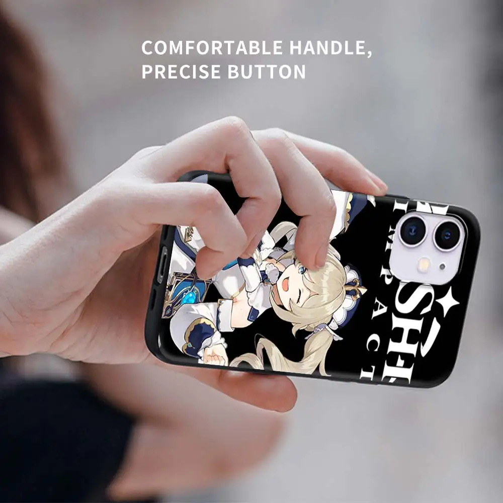 

Genshin Impact Tpu Phone Case For Apple iPhone 7 11 12 Pro XR X 6 6S XS Max 5 5S 8 Plus SEF Soft Coque Mobile Cover