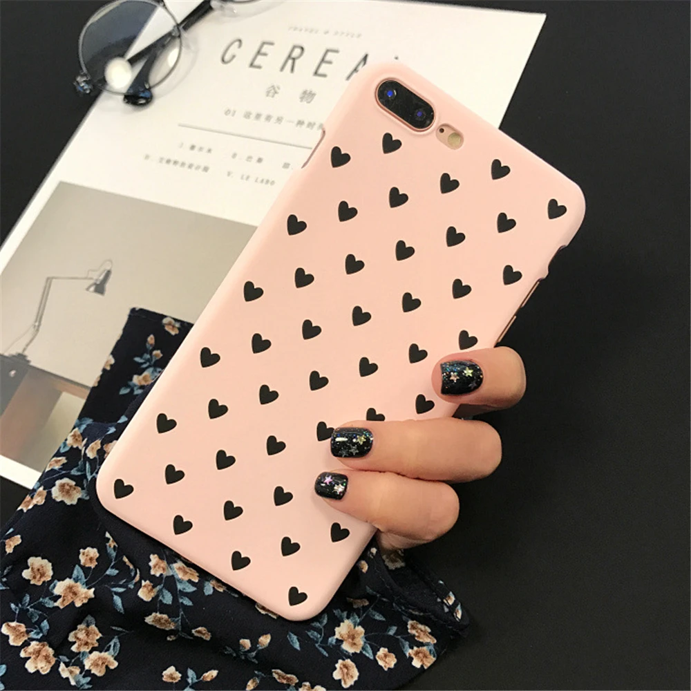 

for iphone 12 mini 11 pro X XR XS MAX 6 6s SE 7 8 plus lovers heart case telephone Shockproof mobile phone accessories coque