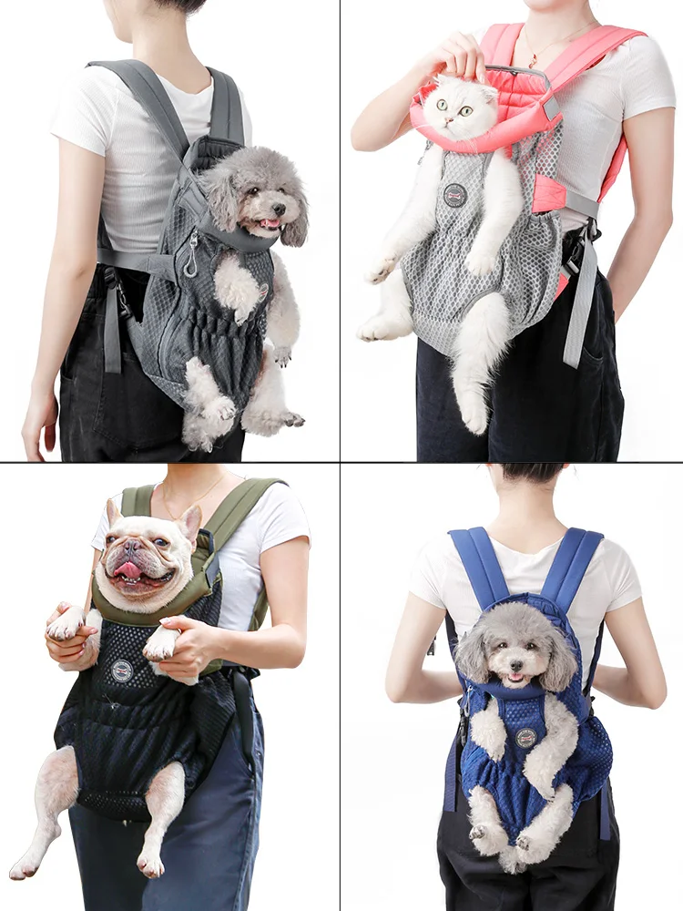 Рюкзак для собак маленькая собака сумки переноски Чехол груди мешок плюшевый Кот