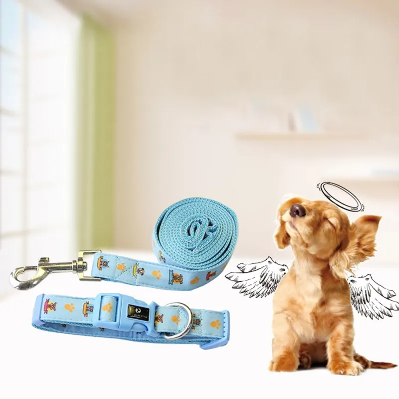 Мягкие и безопасные Светоотражающие жаккардовые неопреновые ошейники для собак