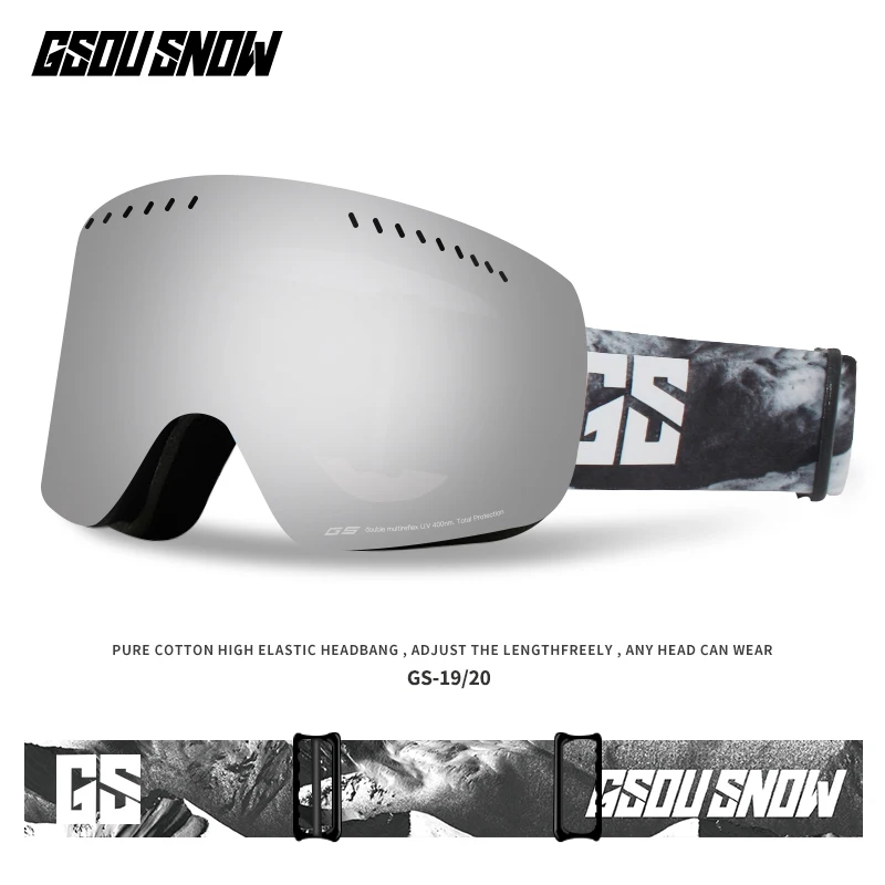 GS wintersport лыжные очки противотуманные лыжи сноубордические снегод и Сноубординг