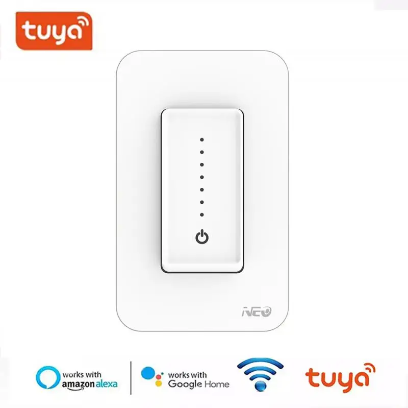 

Новые Wi-Fi умный светильник Диммер приложение Smart Life/приложение Tuya совместим с Alexa Google Home для голосового Управление гнездо не требуется