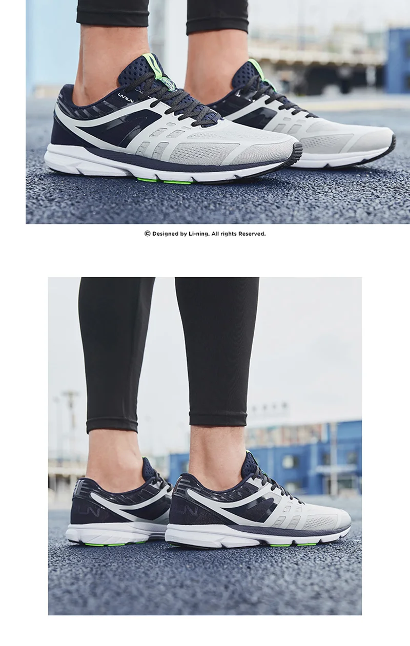 Li-Ning мужские кроссовки ROUGE RABBIT, кроссовки без чипа, носимый светильник, спортивная обувь с дышащей подкладкой, ARBM127 XYP597