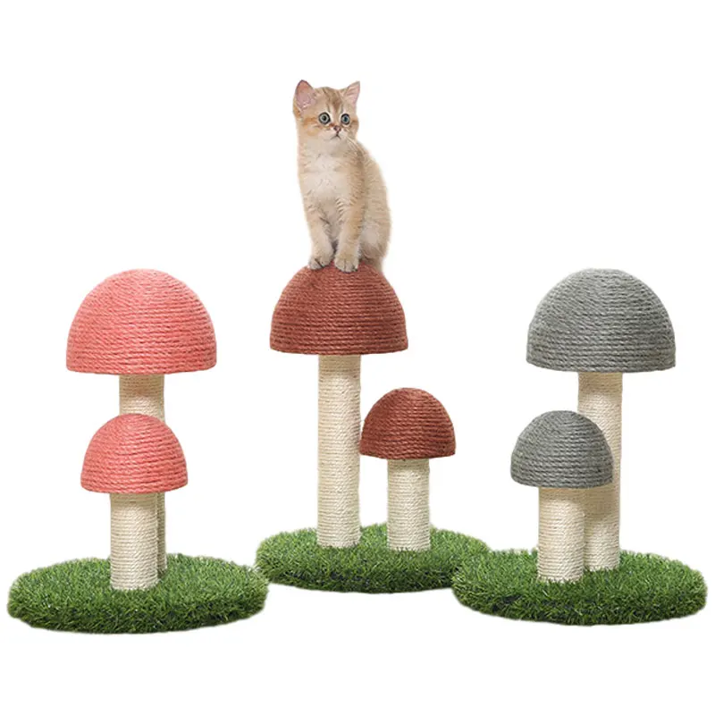 Льняная кошачья Когтеточка для скалолазания игрушки домашних животных в форме