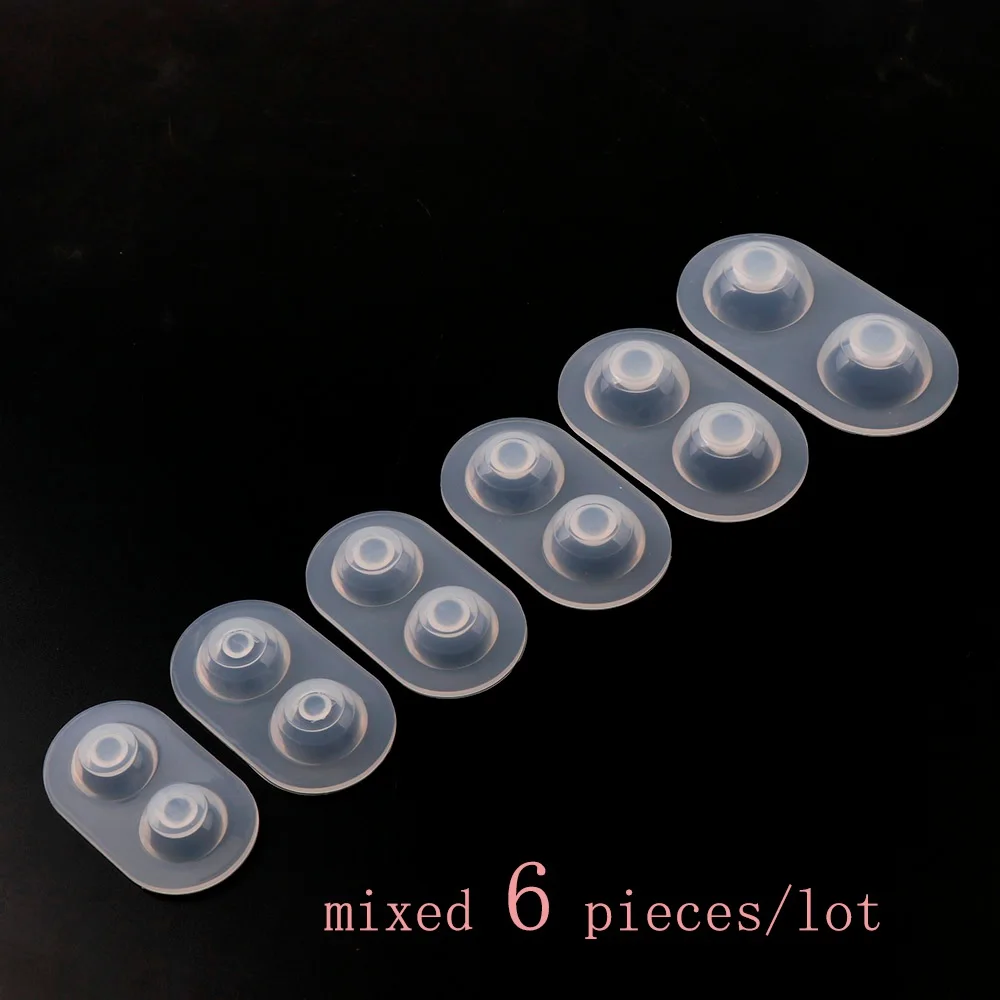 Кристальный клей для создания украшений из смолы с формой глаза куклы, молд для изготовления кулонов на цепочке из силикона.