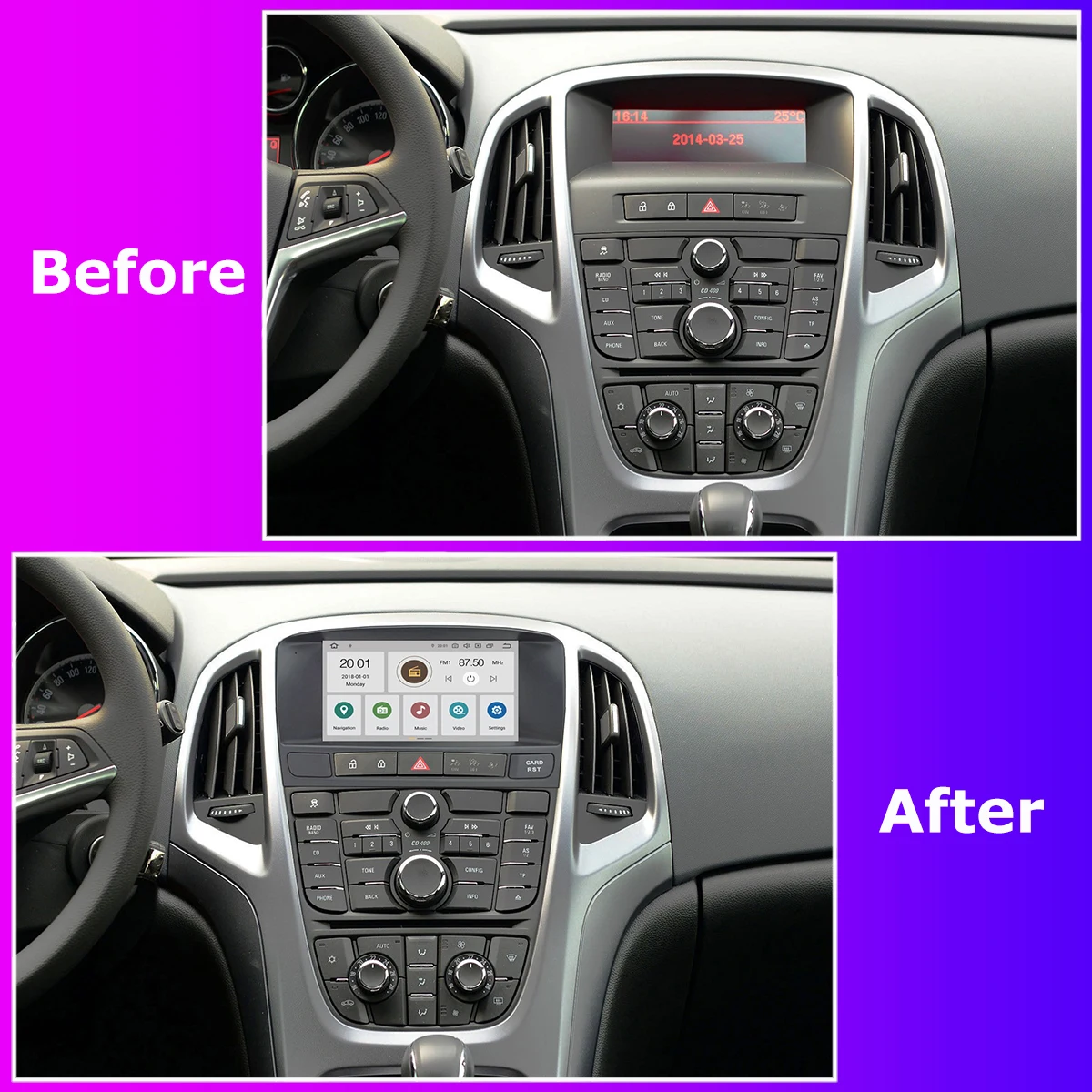 Автомобильный мультимедийный плеер PX6 беспроводной на Android 10 0 4 + 64 ГБ с GPS Bluetooth 5