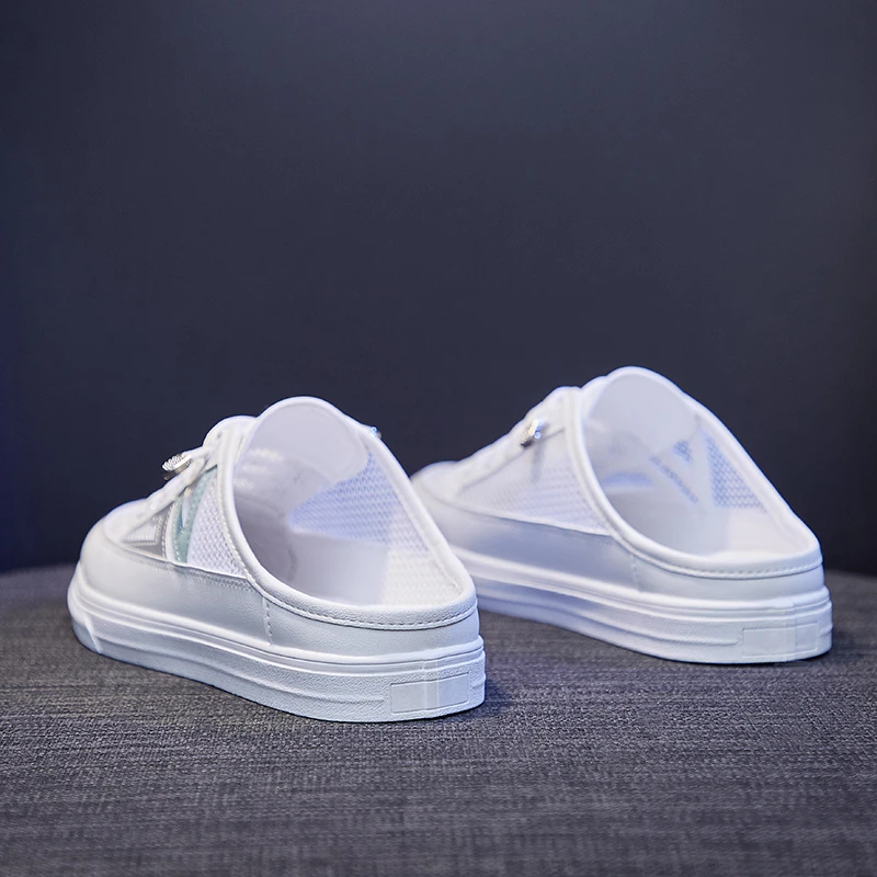 Босоножки женские белые вулканизированные на платформе | Обувь