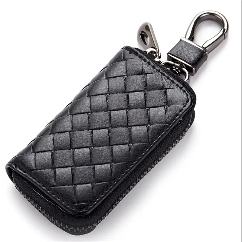 PU Leather Housekeeper Key Wallet Man Ring Case Holder Smart Organizer Bag Coin Pocket Keychain Pouch Purse Wrap | Багаж и сумки