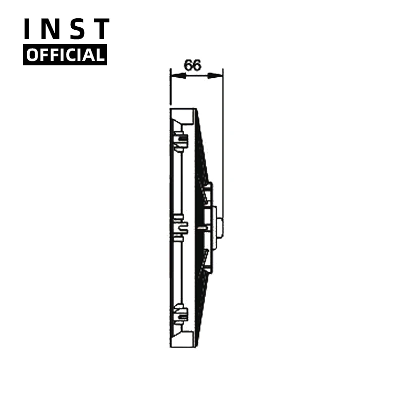 

Air Conditioning Fan AC A/C Blower Motor FOR Rectangle Diameter:295mm 12V