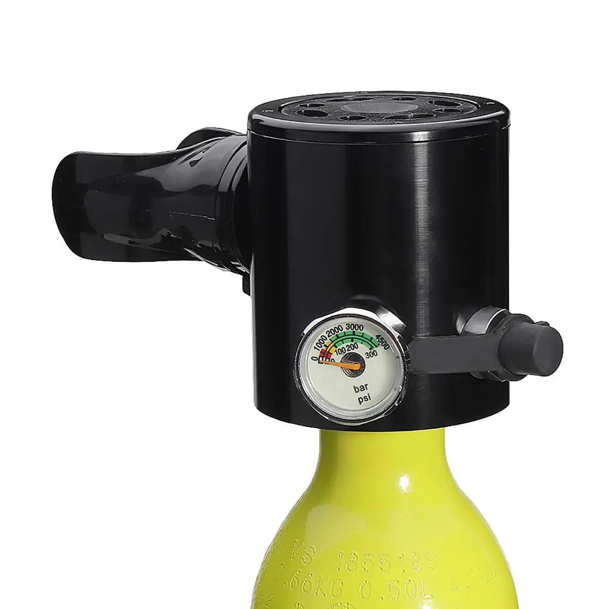 

AUGIENB 0.5L Scuba Diving Cylinder Mini Oxygen Tank Set Dive Respirator Air Tank Pump for Snorkeling Breath Diving Equipment