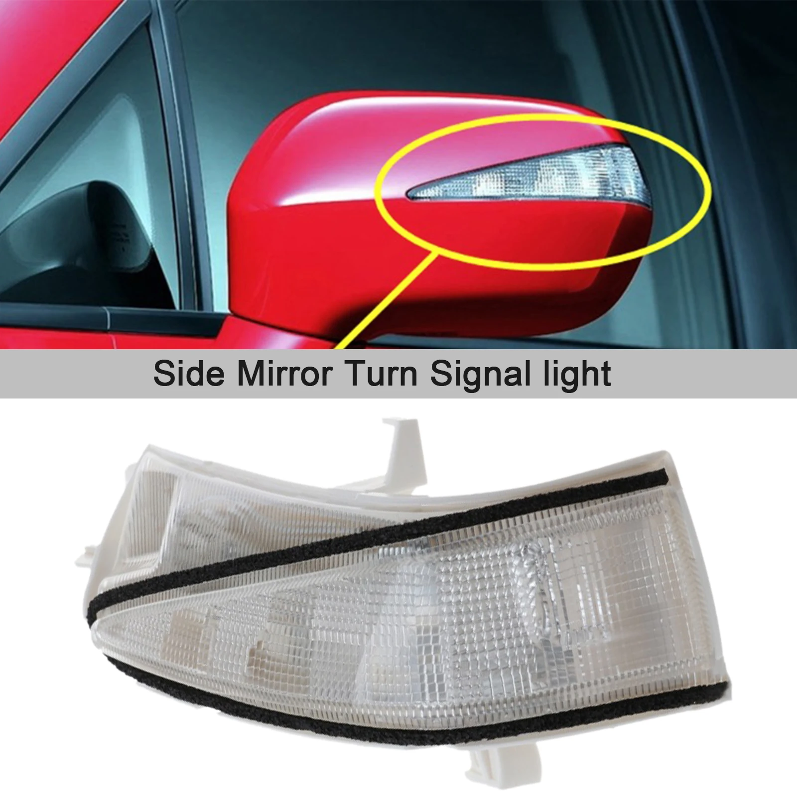 

Rearview Mirror Light Flasher Led Side Mirror Turn Signal Light Side Repeater Lamp Blinker For Honda Civic FA1 FD1 FD2 2006-2011