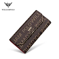 luxury brand leather wallets women long coin purses tassel design clutch wallets female money bag credit card