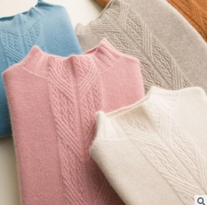 

Womens Sweaters Fashion Slim Knitted Sweater Turtleneck Pullover Sweater Spring Autumn Korean Long Slever Casual Solid Sweater