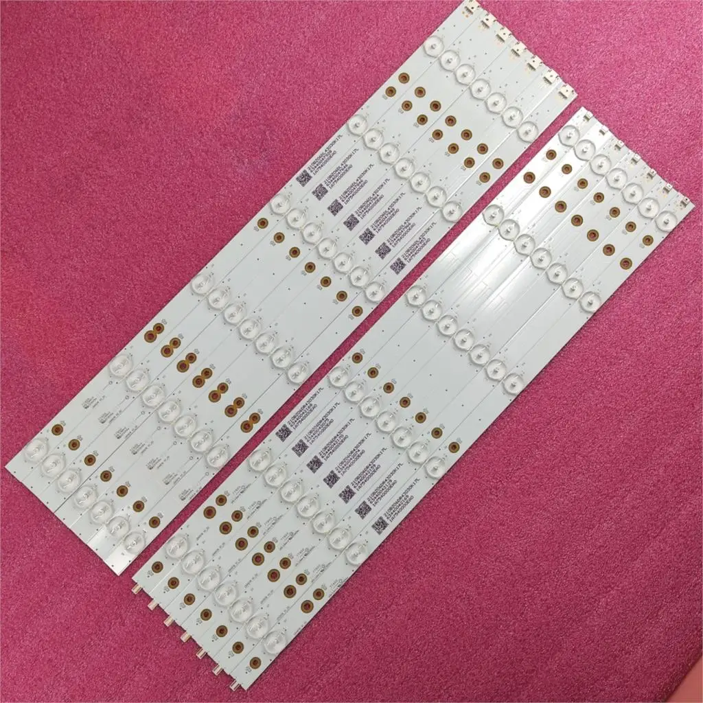 14 шт. светодиодный подсветка полосы для 49PUS6401 49PUH6101 49PUS6561 49PUS6501 LB49016 V1_00 01N21 01N22 A TPT490U2