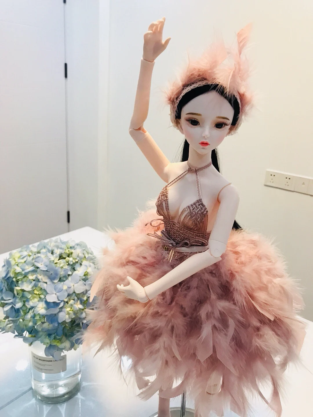 Кукла Blyth st одежда 1/3 1/4 bjd 1/6 аксессуары для кукол изготовленная на заказ розовая