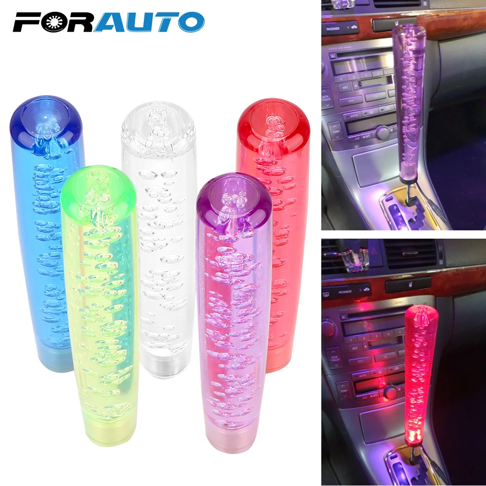 FORAUTO Car Shift Knob Stick Universal for Auto Manual Interior Gear 25CM Crystal Bubble Shifter | Автомобили и мотоциклы