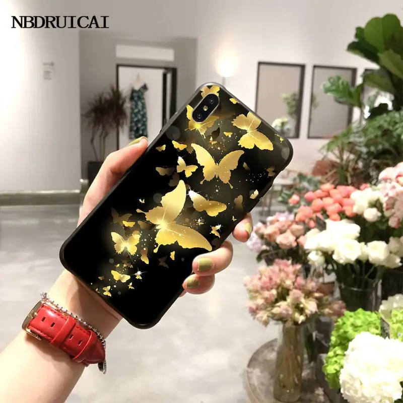 PENGHUWAN Animal Lion Wolf Bling Cute Phone Case for iPhone 11 pro XS MAX 8 7 6 6S Plus X 5S SE XR case | Мобильные телефоны и