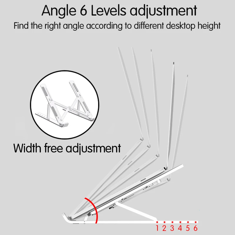 Подставка для ноутбука алюминиевый сплав компьютерная подставка MacBook лифтинг и