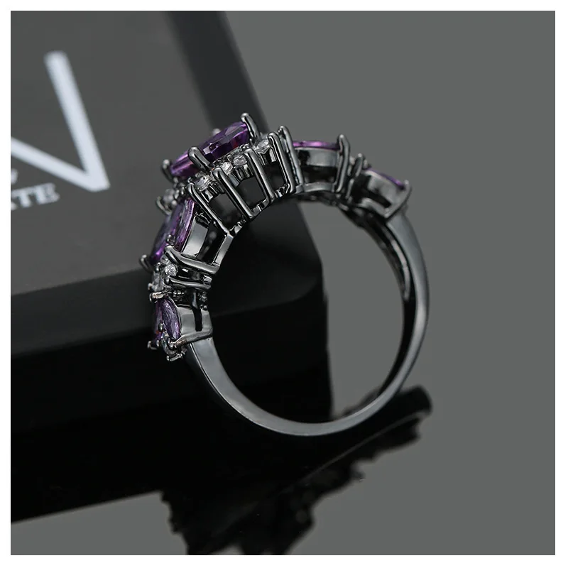 

2020 Ladies Fashion Trend Creative Classic New Ring Simple Temperament Exquisite Multi-color Ring Anniversary High Quality