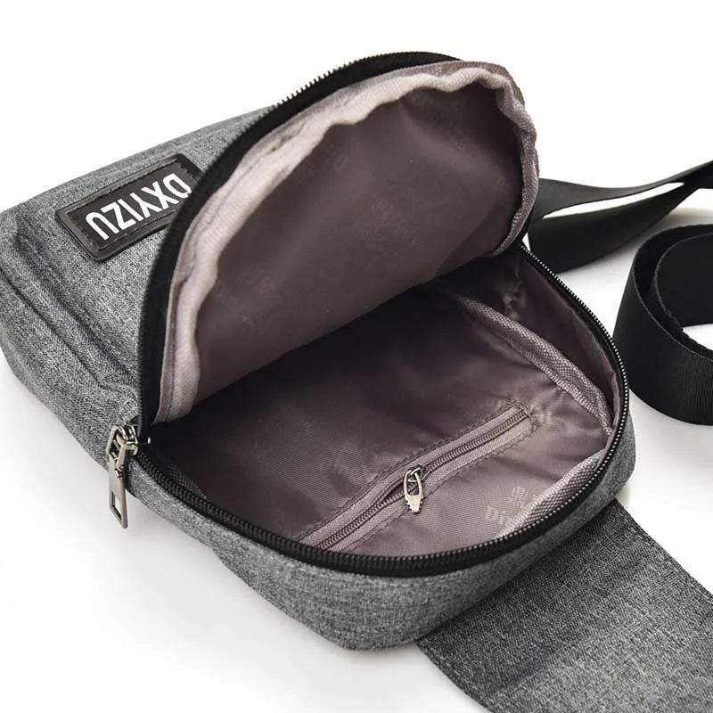 Sling Bags for Women Casual Canvas Chest Bag Multifunctional Small Female Messenger Crossbody Fashion Shoulder |