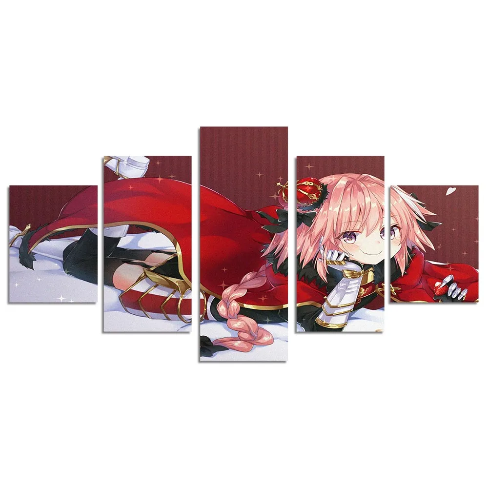 

Japanese Fate Grand Order Wall Art Poster Canvas Painting Nordic Wall Pictures Living Room Decor Gifts for Anime Fans No Frame