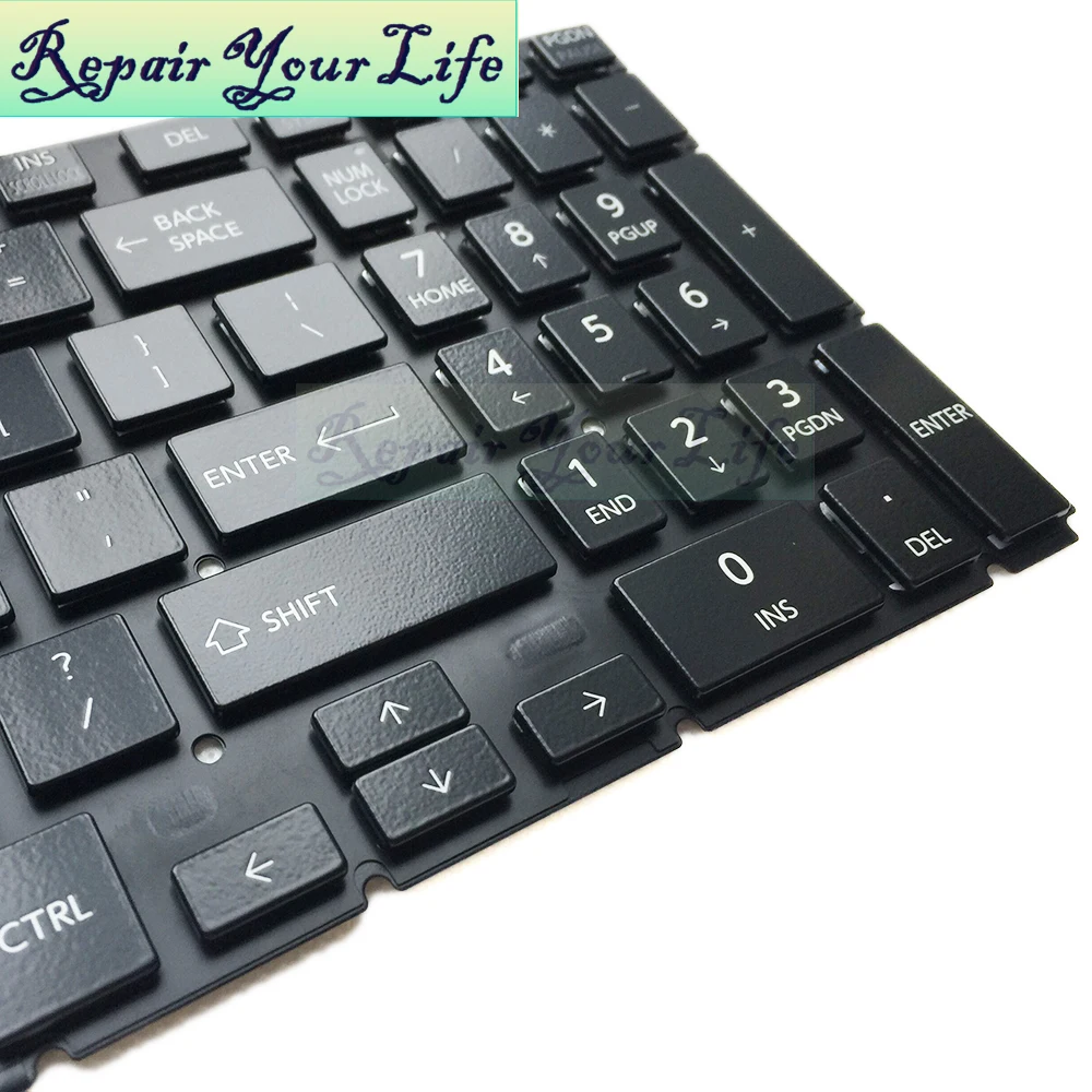Клавиатура для ноутбука Toshiba Satellite L50 L50-B L50D-B S50-B US английская раскладка