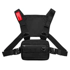 Нагрудная сумка в стиле хип-хоп для мужчин, функциональная тактическая уличная Сумочка унисекс, нагрудной жилет, поясная сумка, 2020