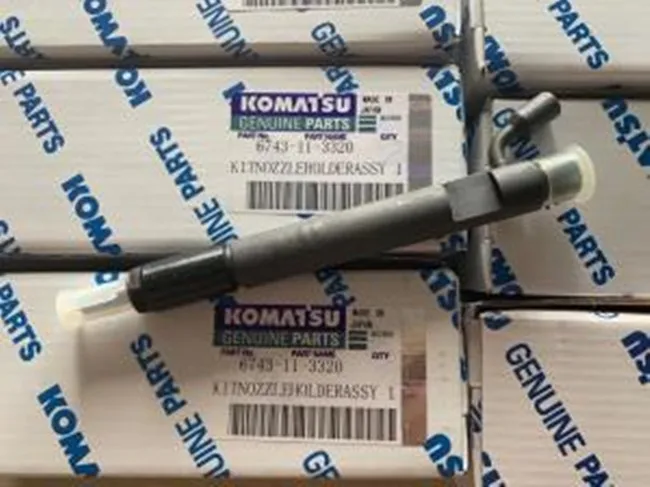 

Excavator PC300-7 PC360-7 Fuel injector 6743-11-3320 6742-01-5203 Fuel Injector Nozzle 3283160