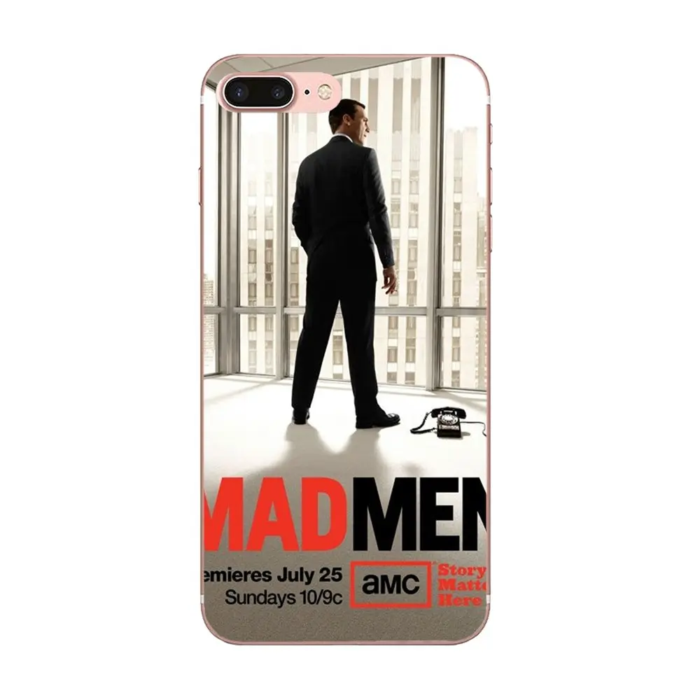 For Galaxy Grand A3 A5 A7 A8 A9 A9S On5 On7 Plus Pro Star 2015 2016 2017 2018 Silicone Cover Bag Tv Show Series Mad Men Poster | Мобильные
