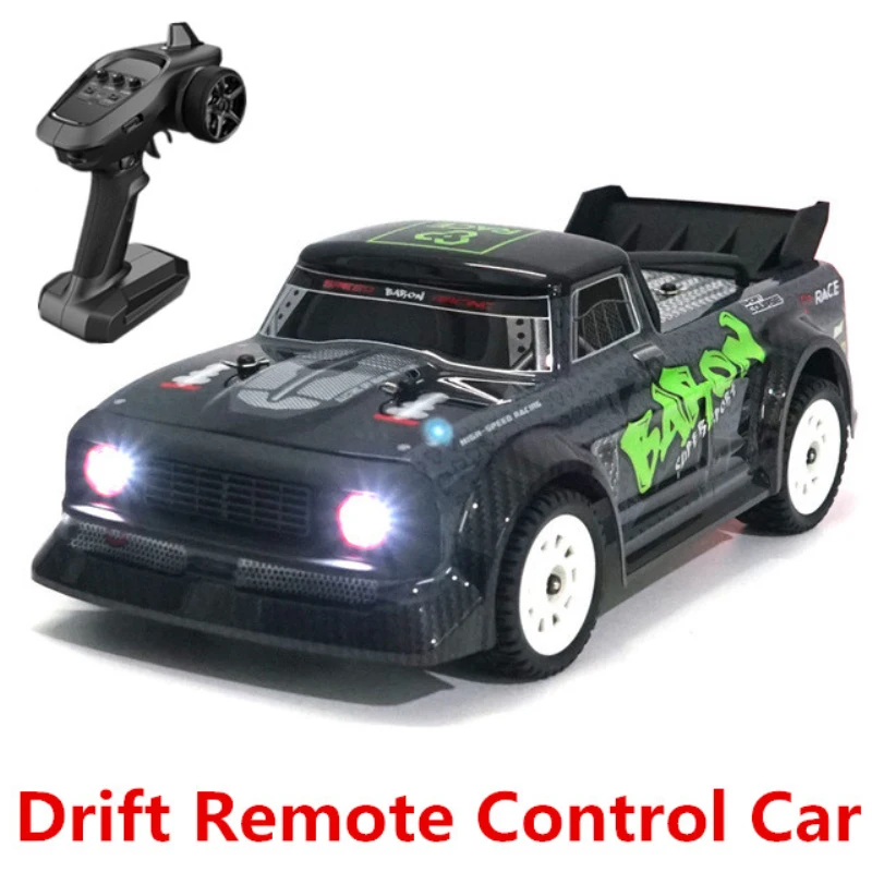 Новый RTR RC автомобиль 4WD 1/16 2 4G 30 км/ч Дрифт гоночный с LED светильник плоский бег