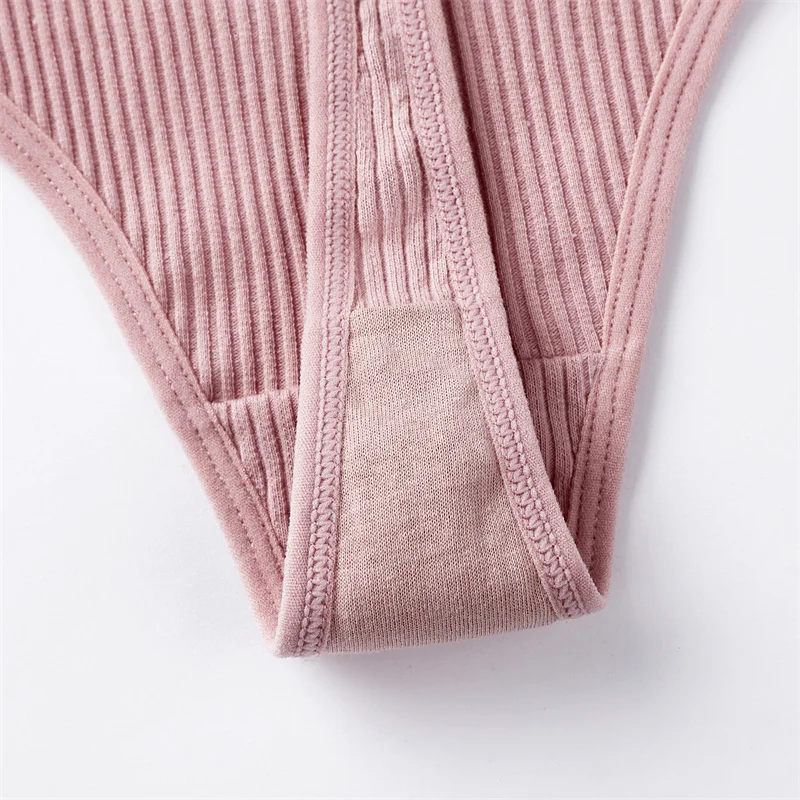 3 шт./упаковка женские хлопковые трусы-стринги | Женская одежда