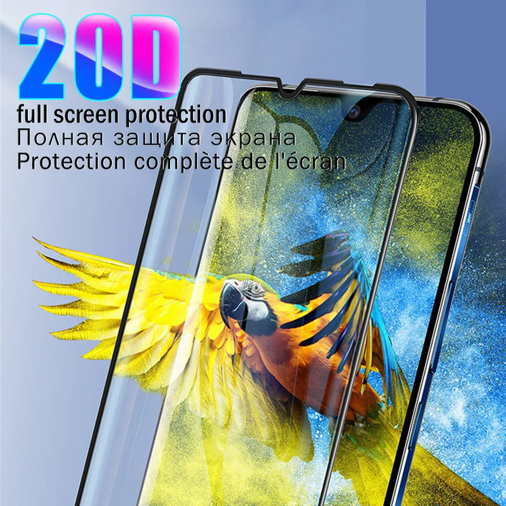 20D полное покрытие из закаленного стекла для Xiao mi Red Note 7 8 K20 Pro 8A 7A 9 SE A3 9T F1 Защитное