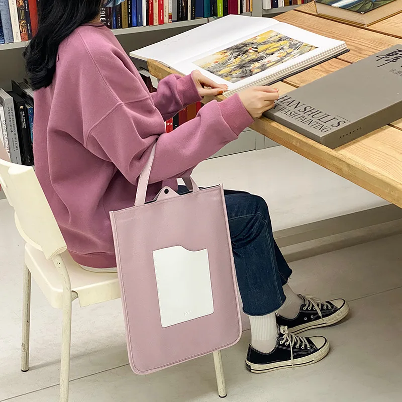 Fashion Briefcases Large Capacity Laptop Bag Travel Document Ipad Notebook Organizer Pouch Tablet Storage Protection Handbag