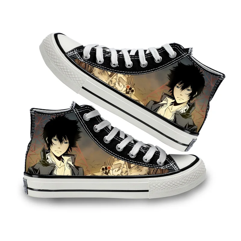 Унисекс аниме мультфильм HITMAN REBORN! Повседневные холщовые кроссовки Sawada Tsunayoshi кёя