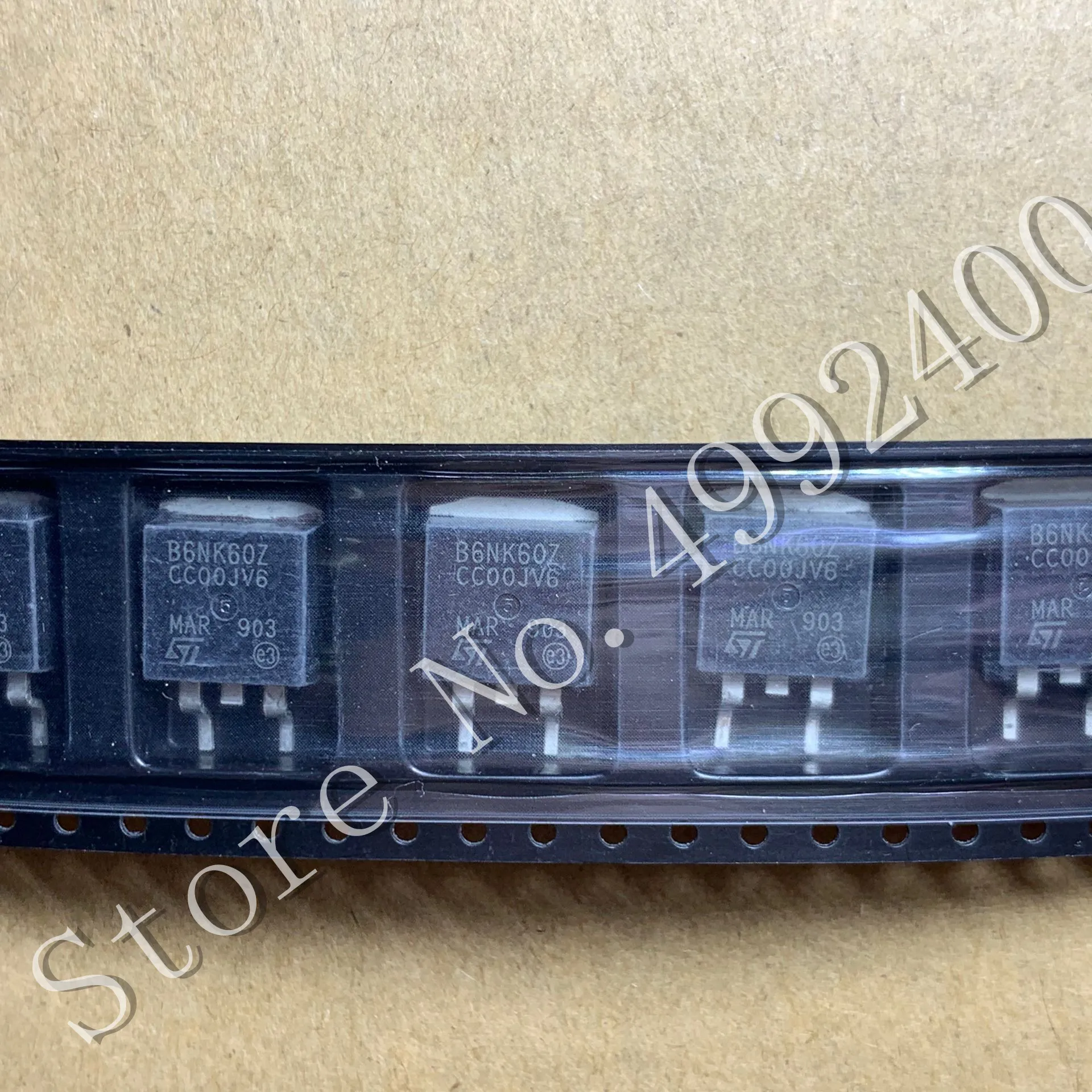 

1pcs/lot B6NK60Z STB6NK60Z TO263