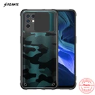 Чехол Rzants для Infinix Note 10 Infinix Note 10 Pro, жесткий Камуфляжный объектив, Защита камеры, прозрачный чехол Hlaf