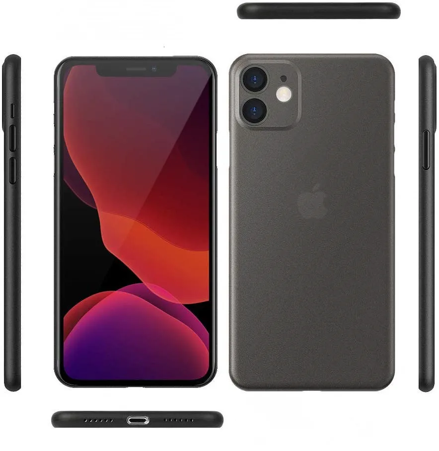 100 шт. чехол для телефона iPhone 12 11 Pro Max XS XR X 8 7 6 6S Plus 5 5S SE 2020 минимальный дизайн