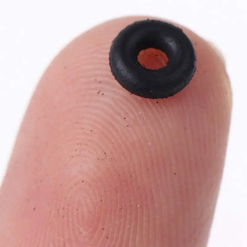 100 шт. резиновый Карп Рыболовный терминал снасти круглые рыболовные о кольца