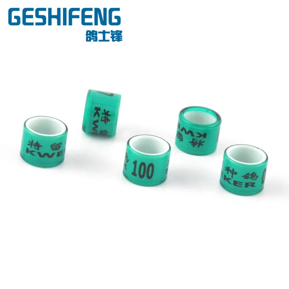 Plastic roller pigeon tracking foot rings for loft | Training &amp Behaviour Aids