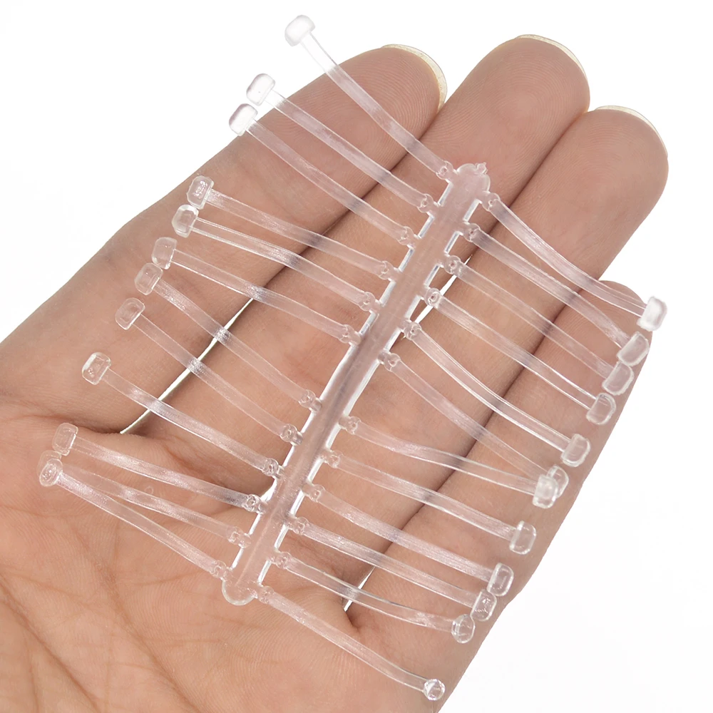 

10 шт., прозрачные мягкие резиновые аксессуары для ловли карпа