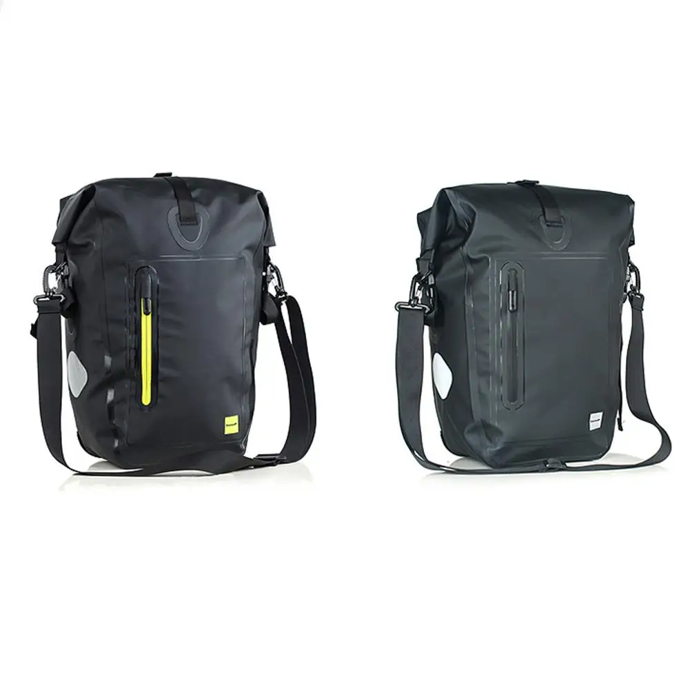 

25l Full Waterproof Bicycle Tail Rear Bag Frame Package Mountain Bike Travel Bag Shoulder Pannier Accessories