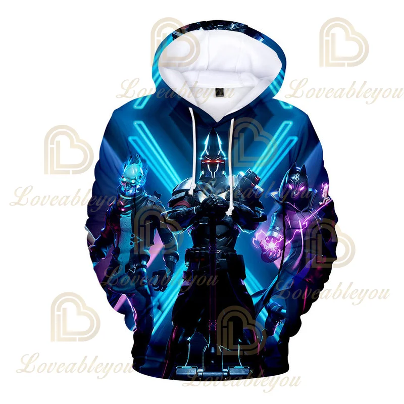 

Hoodies Children Tops Men Sweatshirt 3D Printed Casual Long Sleeve Hoodies Sweatshirts Streetwear Fortnite Pullover Hoody